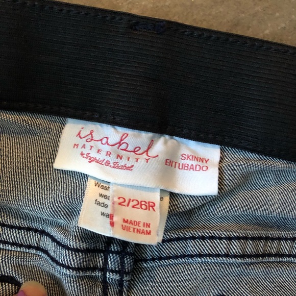 Isabel maternity  jeans size 2 - Picture 2 of 2